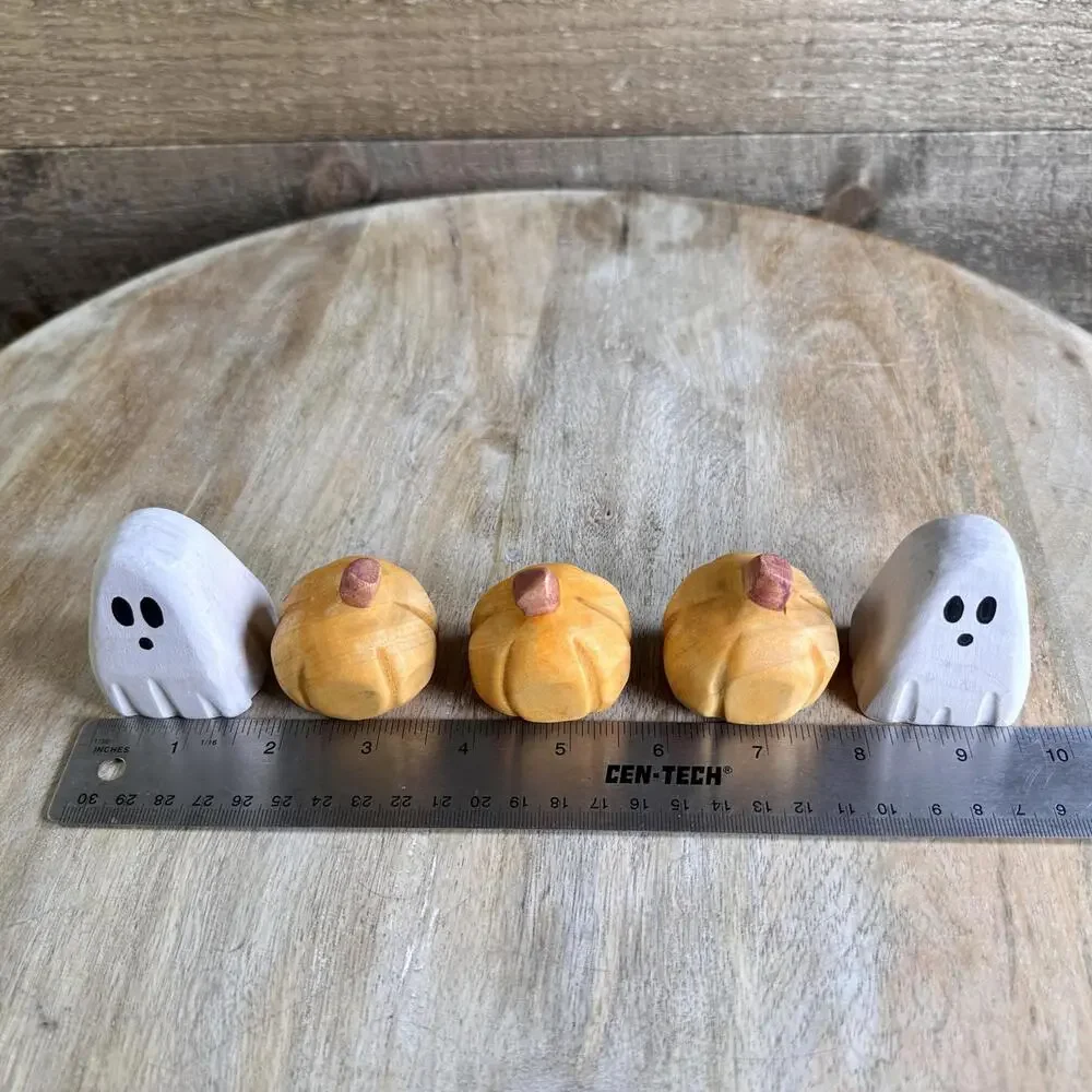 Nom Handcrafted - Wood Halloween Playscape Waldorf Montessori Open Ended Toys - Picture 9 of 10